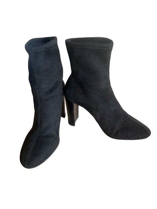 Michael Kors Shoes - Michael Kors Women Mandy Ankle Sock Bootie  Suede Black PV18G Size 10M